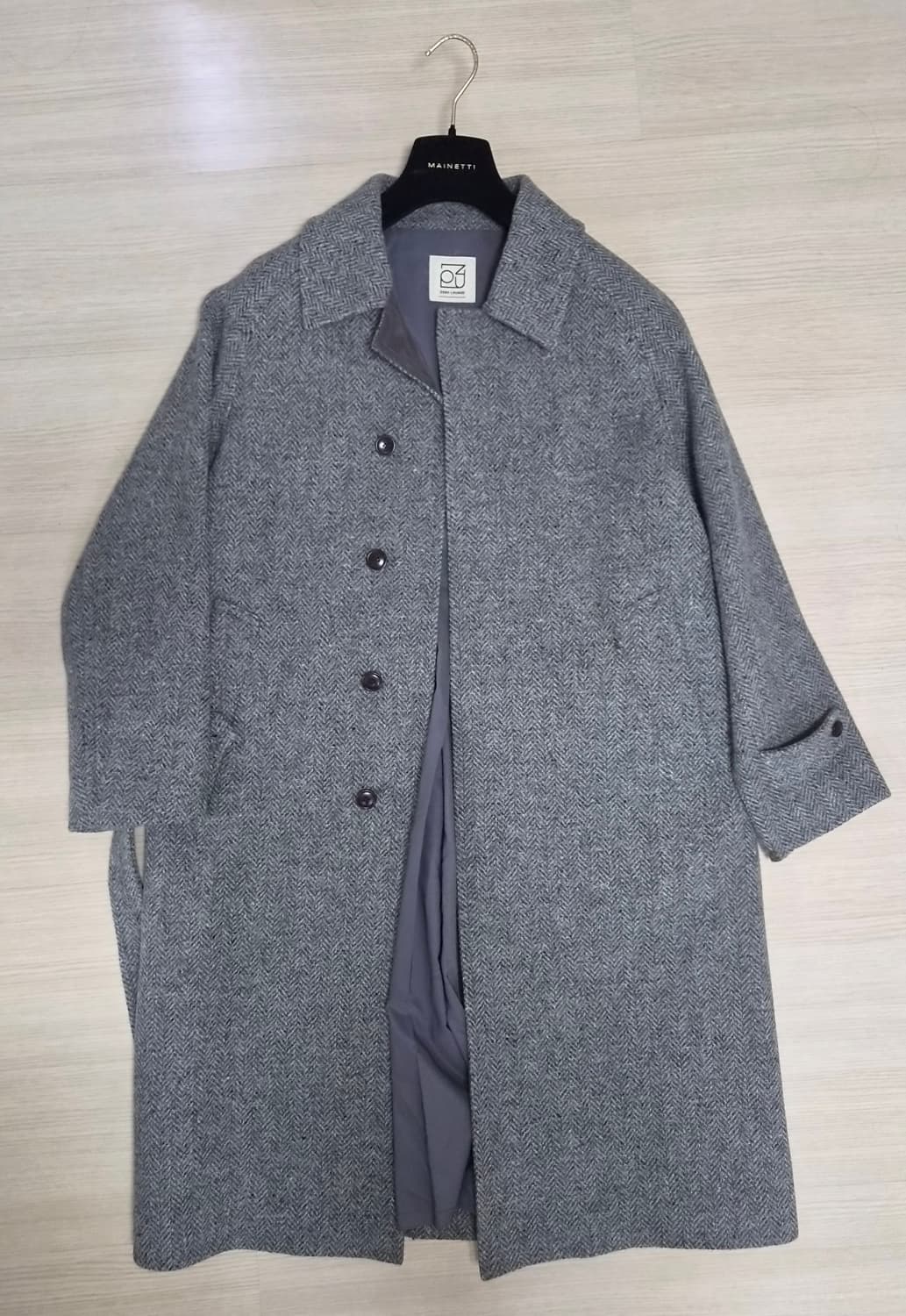 제로라운지 트위드 로브 코트 상품이미지1