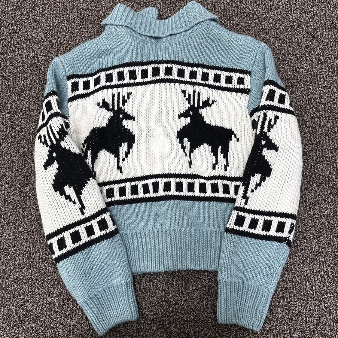 파르티멘토 노르딕 여성 니트 집업 FREE 상품이미지6