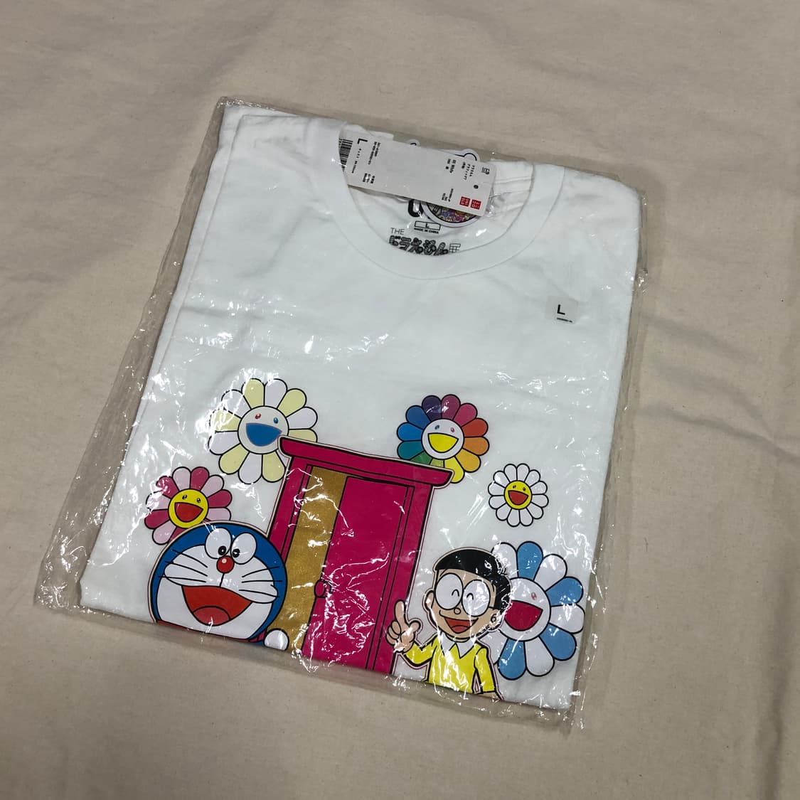 유니클로 무라카미 다카시 도라에몽 반팔티셔츠 L 상품이미지2