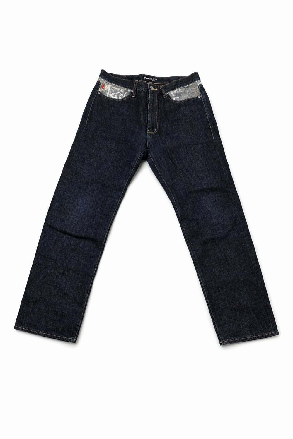 .
STUSSY 백포켓 그래픽 데님 팬츠 상품이미지1