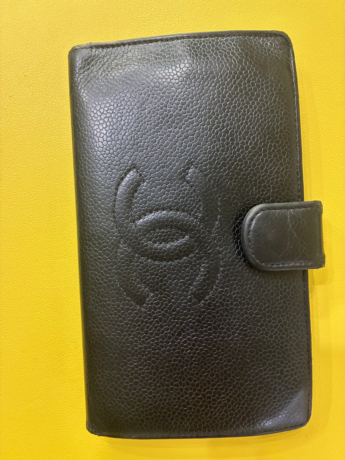 풀세트) 샤넬 블랙 캐비어 타임리스 장지갑 빈티지 시리얼 11번대 상품이미지2