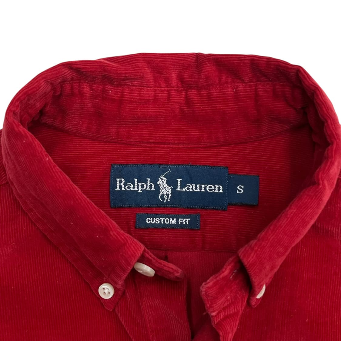 폴로 랄프로렌 네이비포니 레드 코듀로이 셔츠 상품이미지6