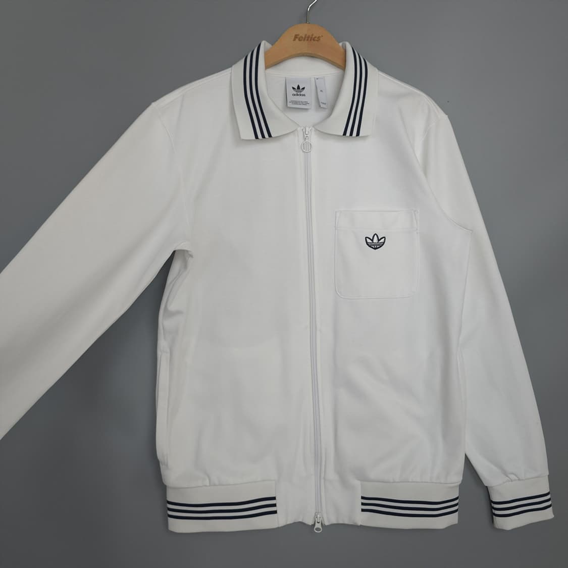 남성용 아디다스 adidas 화이트 투웨이 져지 XL 상품이미지2