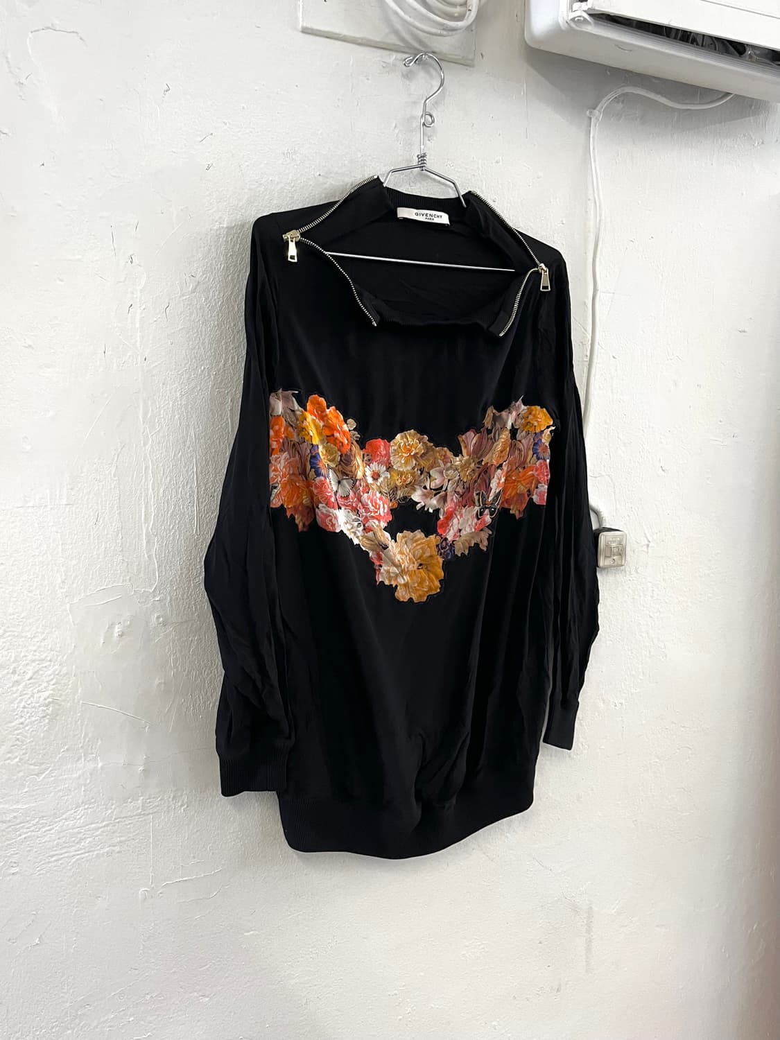 지방시 2015SS 리카르도 티시 실크 플로럴 스웨트 셔츠 상품이미지2