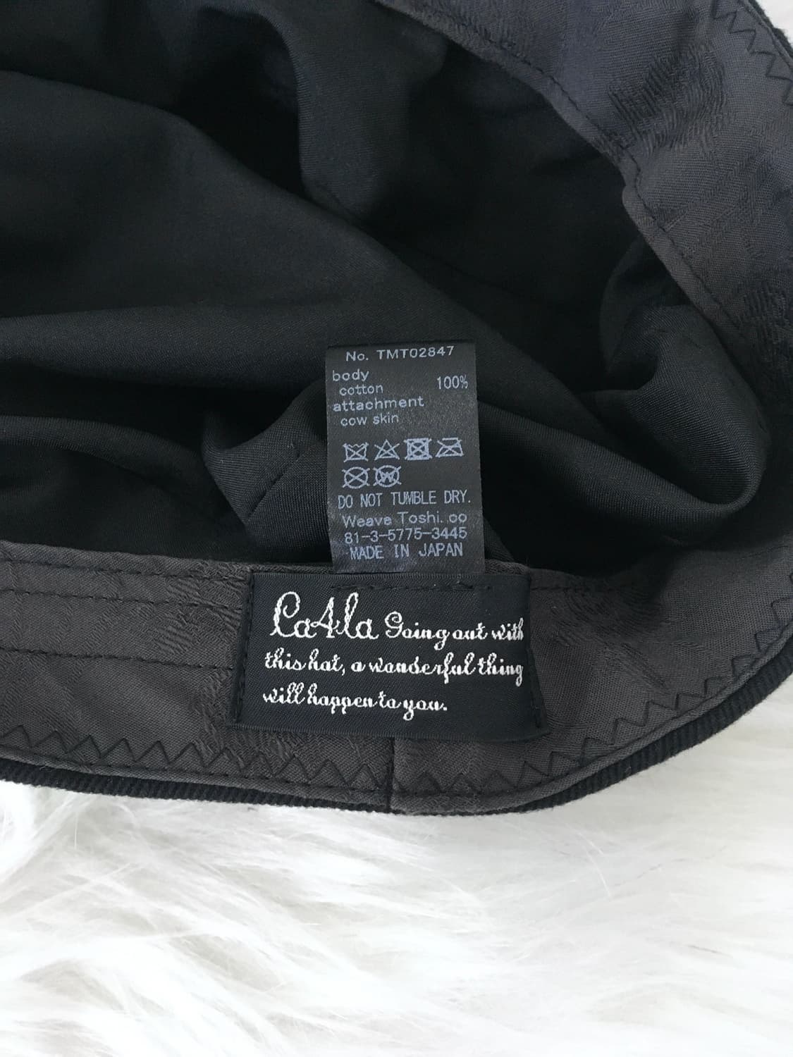 Ca4la 카시라 Cow Tape 캡 상품이미지10