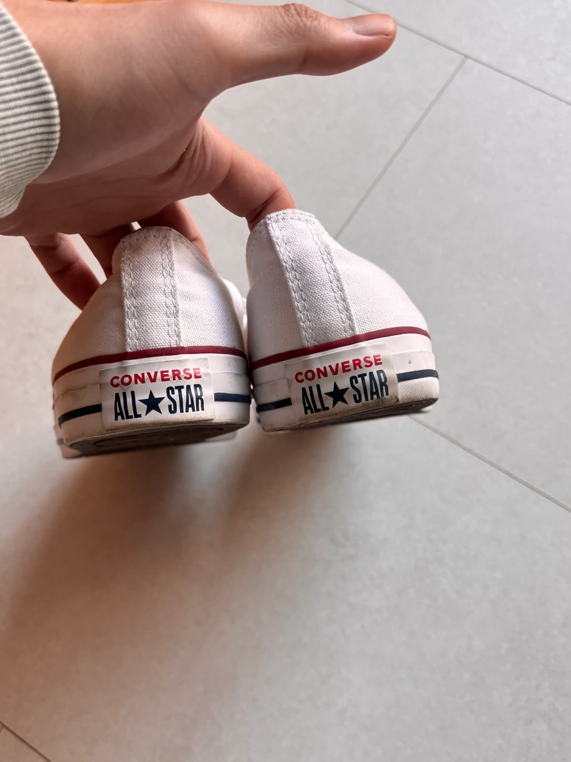 뉴욕 스트릿 감성, 자연 에이징 화이트 올스타 로우 - 화이트 290 상품이미지7