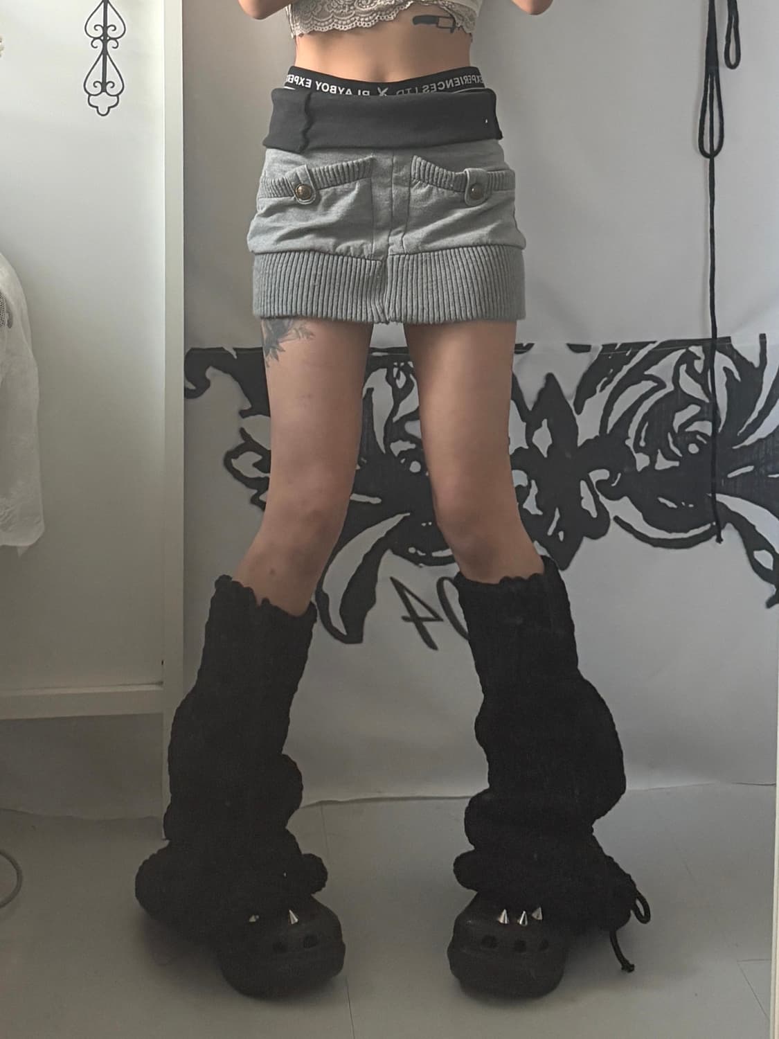 • hurtremake Gray High Band Cargo Pocket 상품이미지3