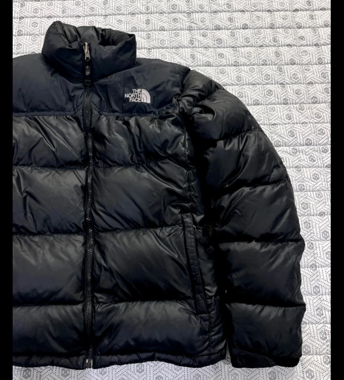 노스페이스 눕시 700 패딩 블랙 90 상품이미지3