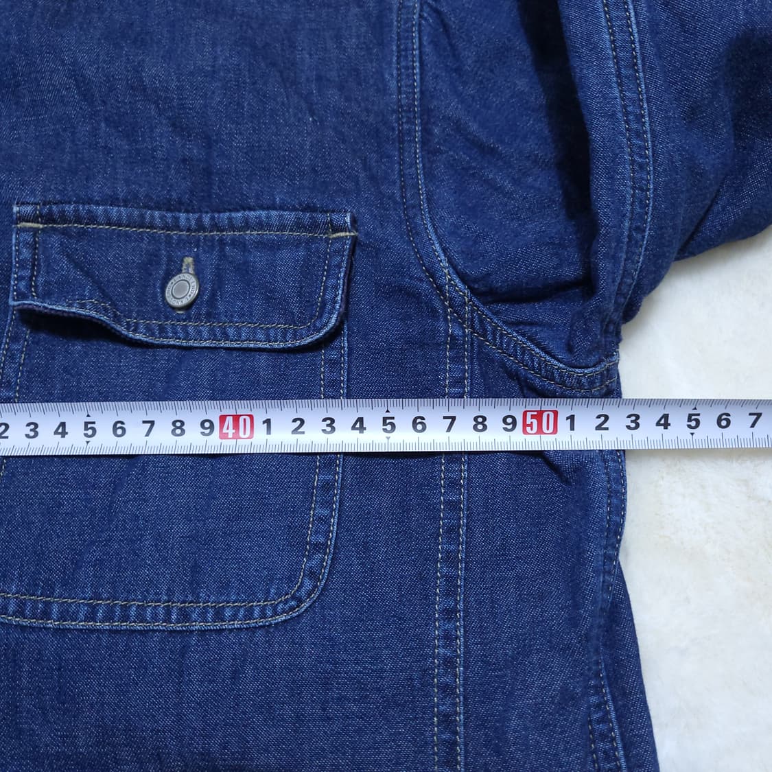 렌즈앤드 남성 데님셔츠형 자켓 S 상품이미지4