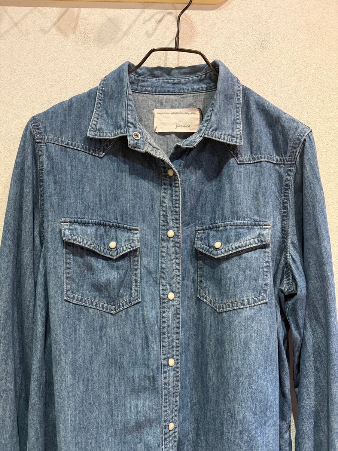 Japan Made Western Denim Shirt 상품이미지2