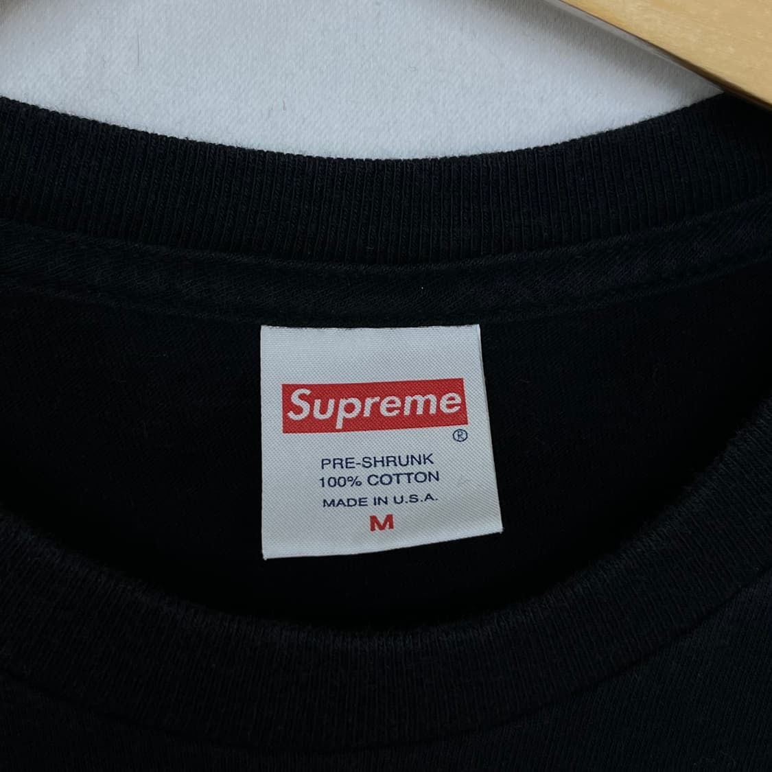 슈프림 x 트레셔 플레임 반팔 티셔츠 블랙 상품이미지6