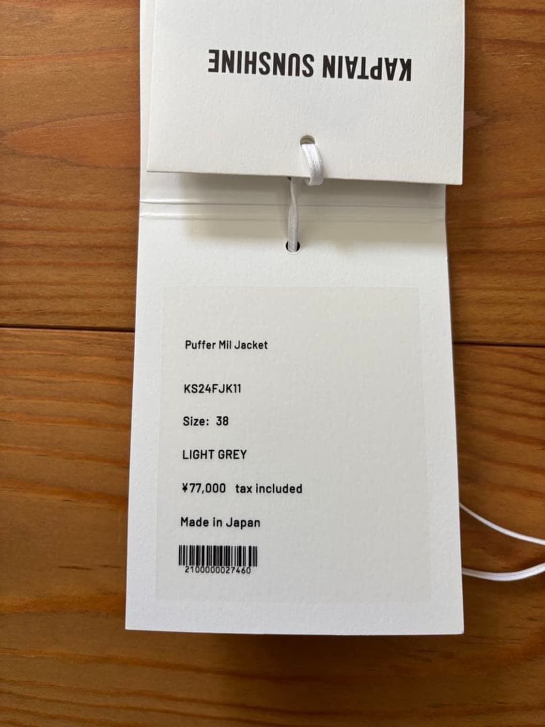 (38) 캡틴선샤인 puffer mil 다운 자켓 상품이미지6