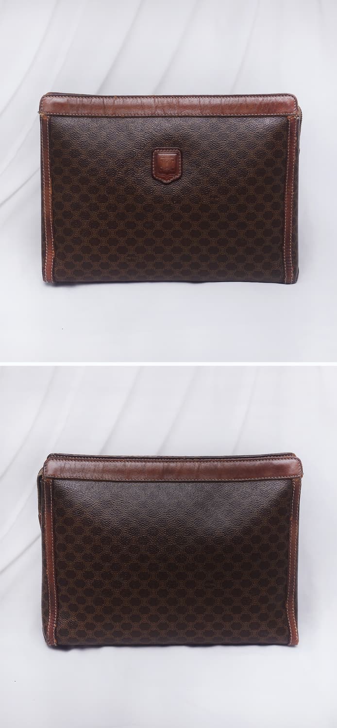 셀린느 (CELINE) 클래식 올드 마카담 모노그램 클러치백 상품이미지2