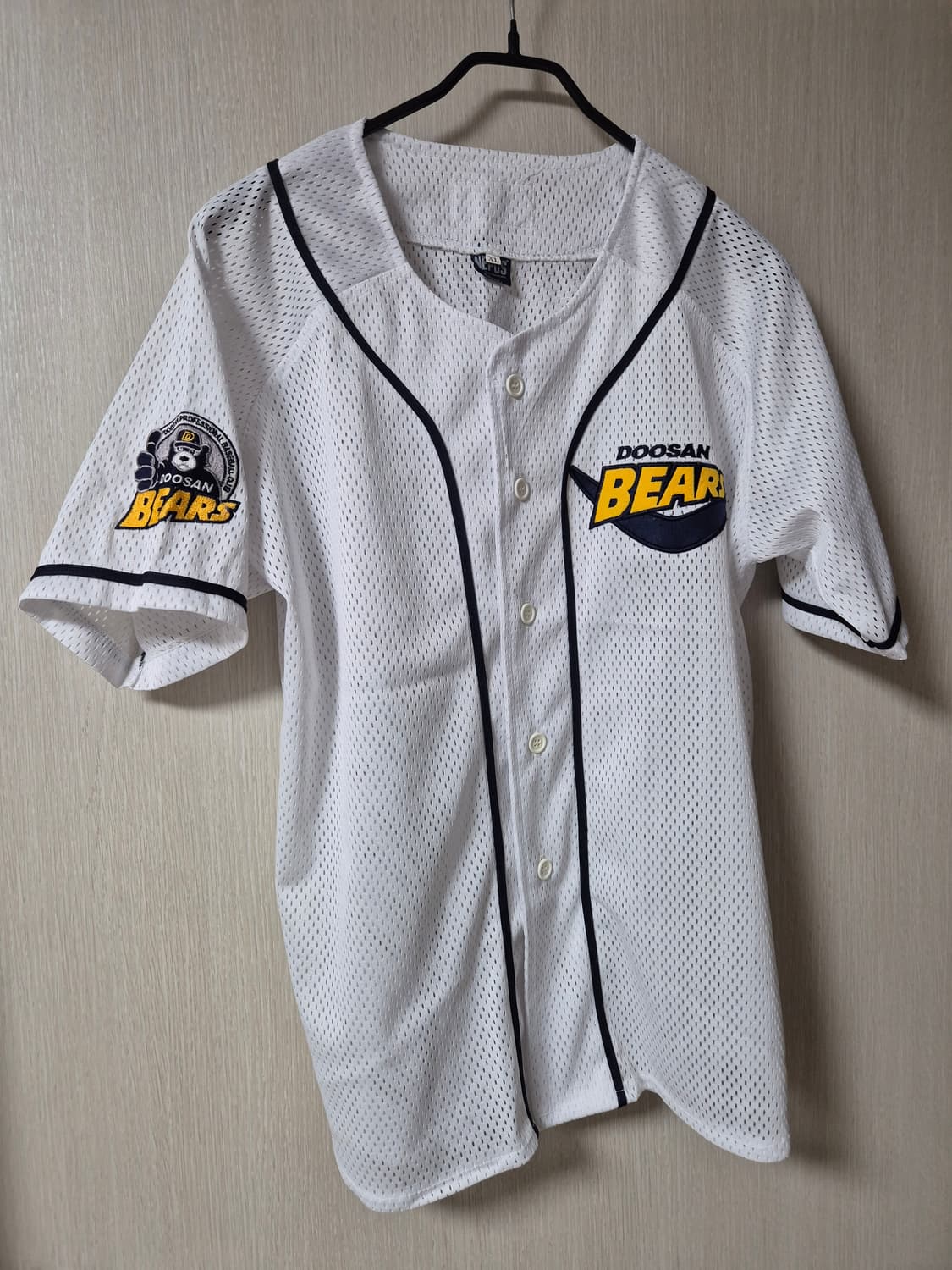 두산베어스 네포스 노마킹 올드 반달 유니폼 XL 상품이미지1