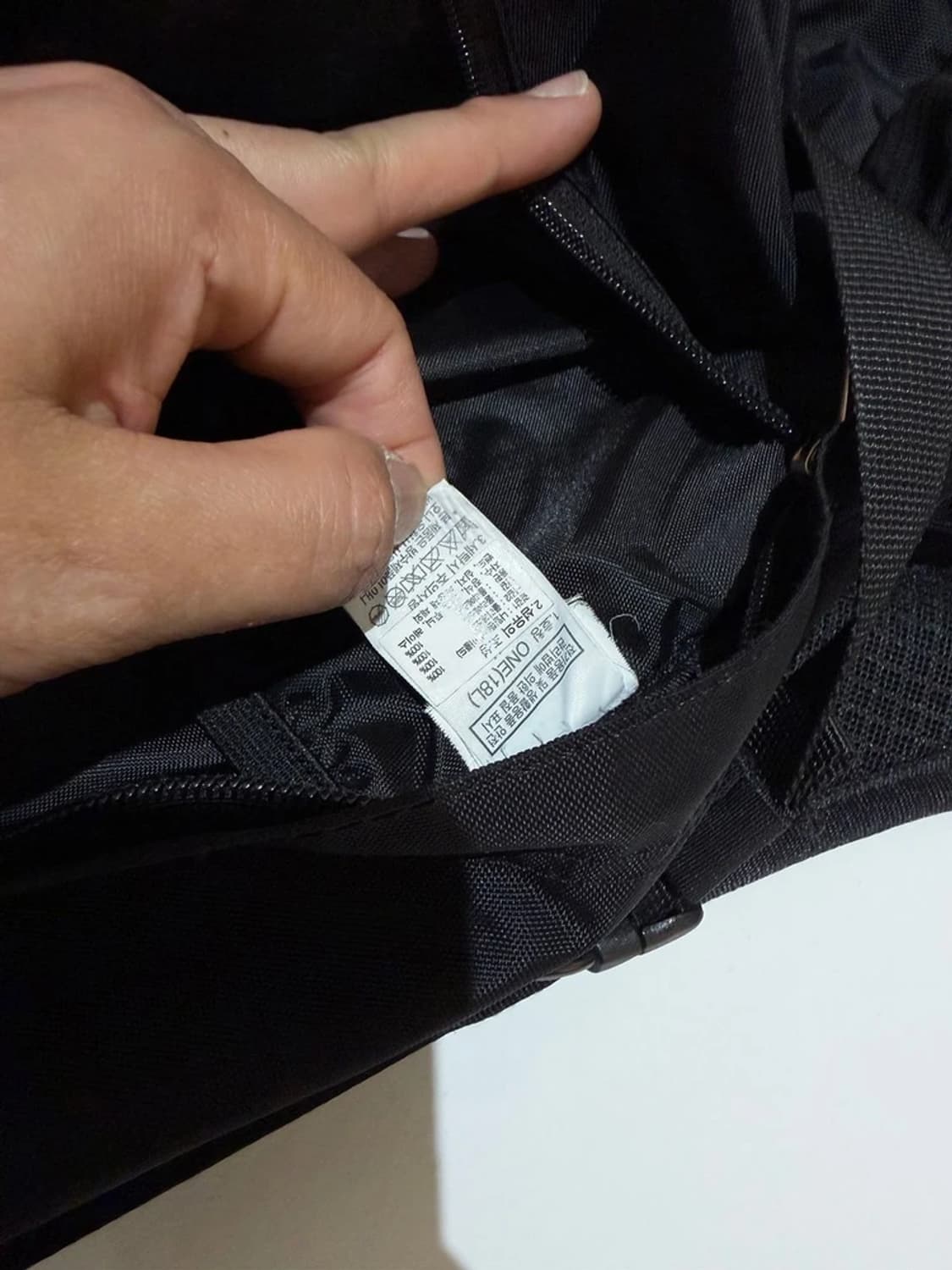 노스페이스 미니샷 블랙 백팩 Q1559 상품이미지9