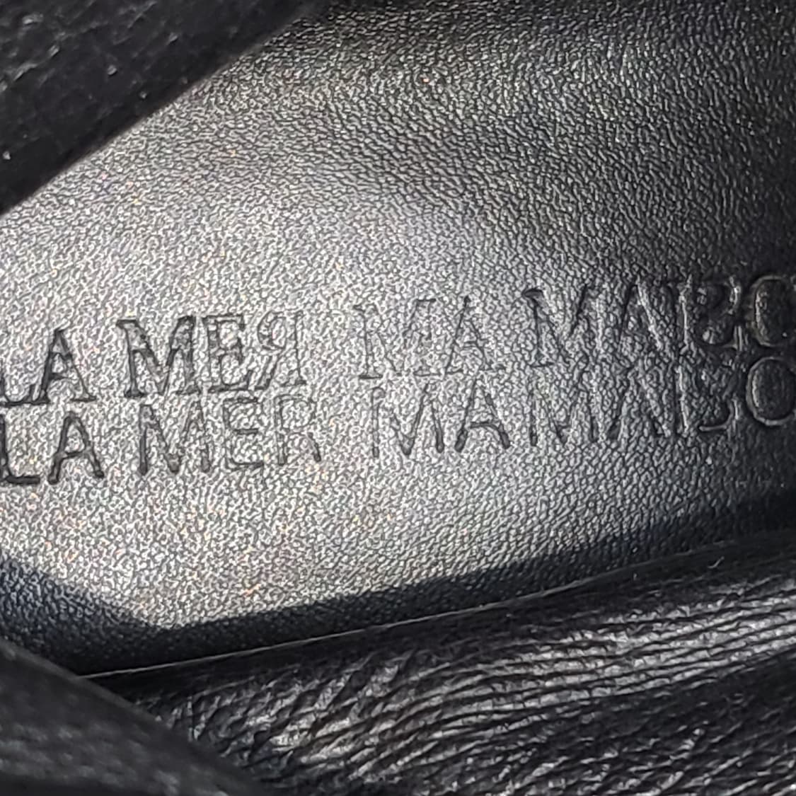 라메르마메종 블랙 가죽 앵클 부츠 270mm 상품이미지8