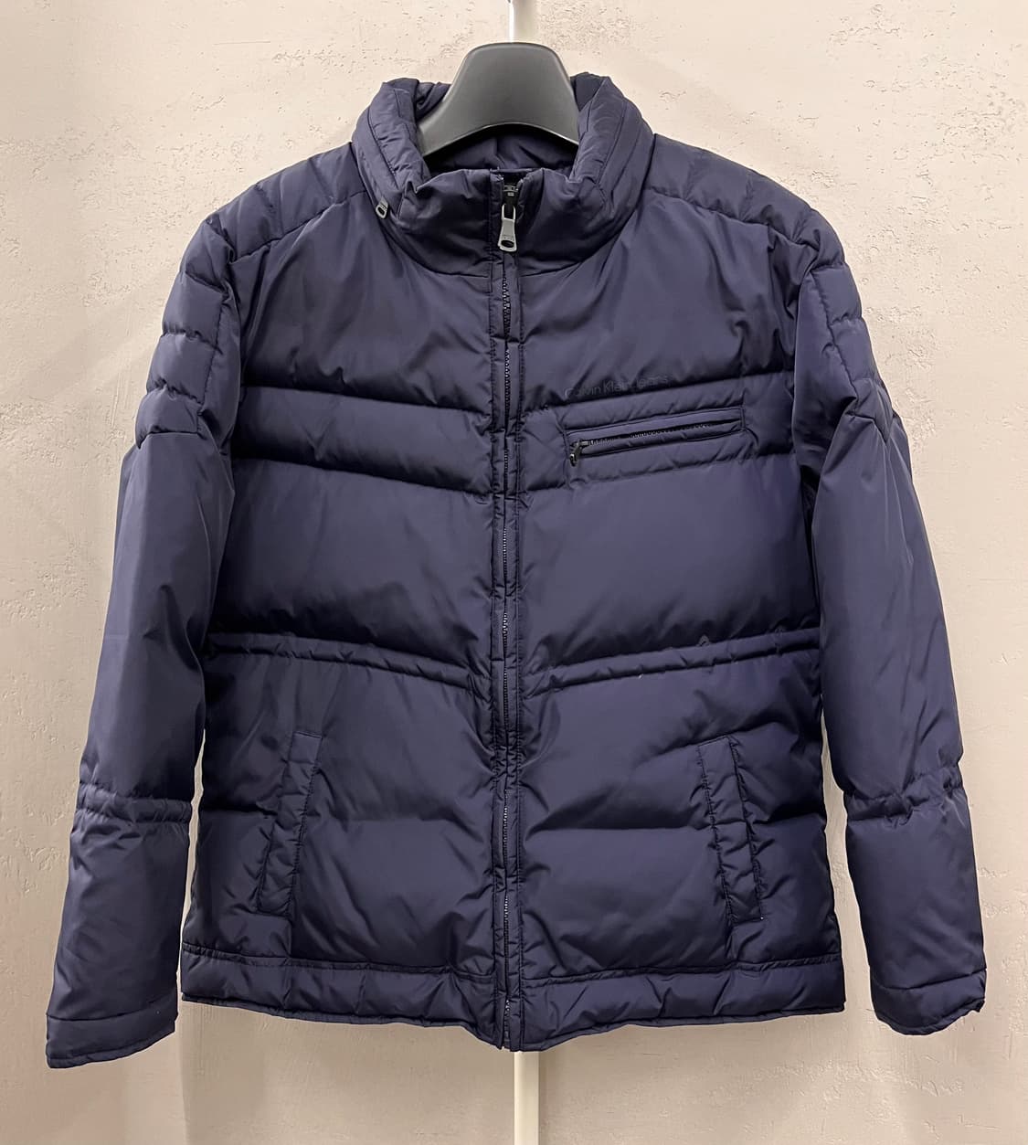캘빈클라인 남성 구스다운 네이비 패딩 XL 상품이미지1