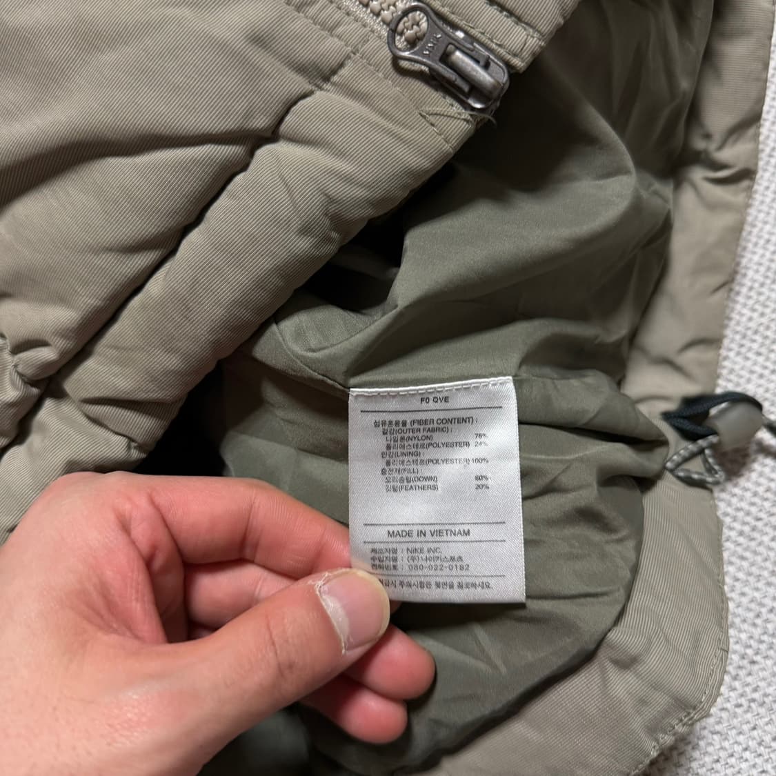 나이키 올드스쿨 패딩 자켓 상품이미지4