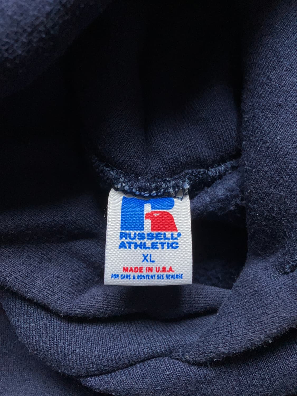 80s 러셀 후드 네이비 상품이미지5