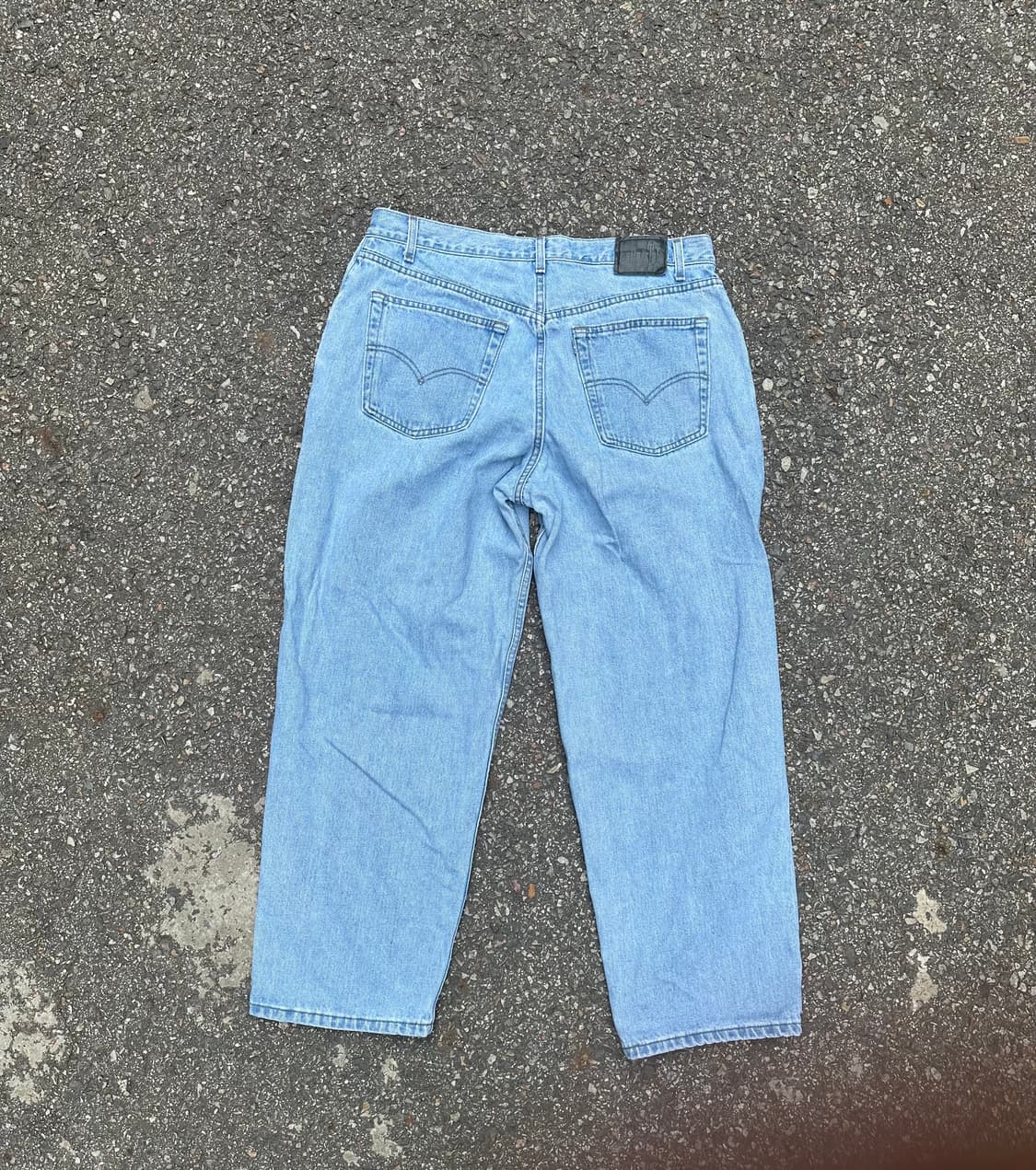 빈티지 90s 리바이스 실버탭 배기 데님 팬츠 상품이미지2