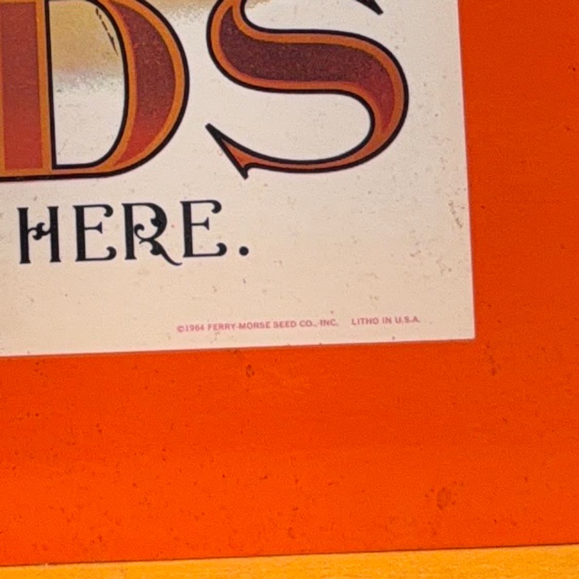 빈티지 소품 광고 포스터 상품이미지4