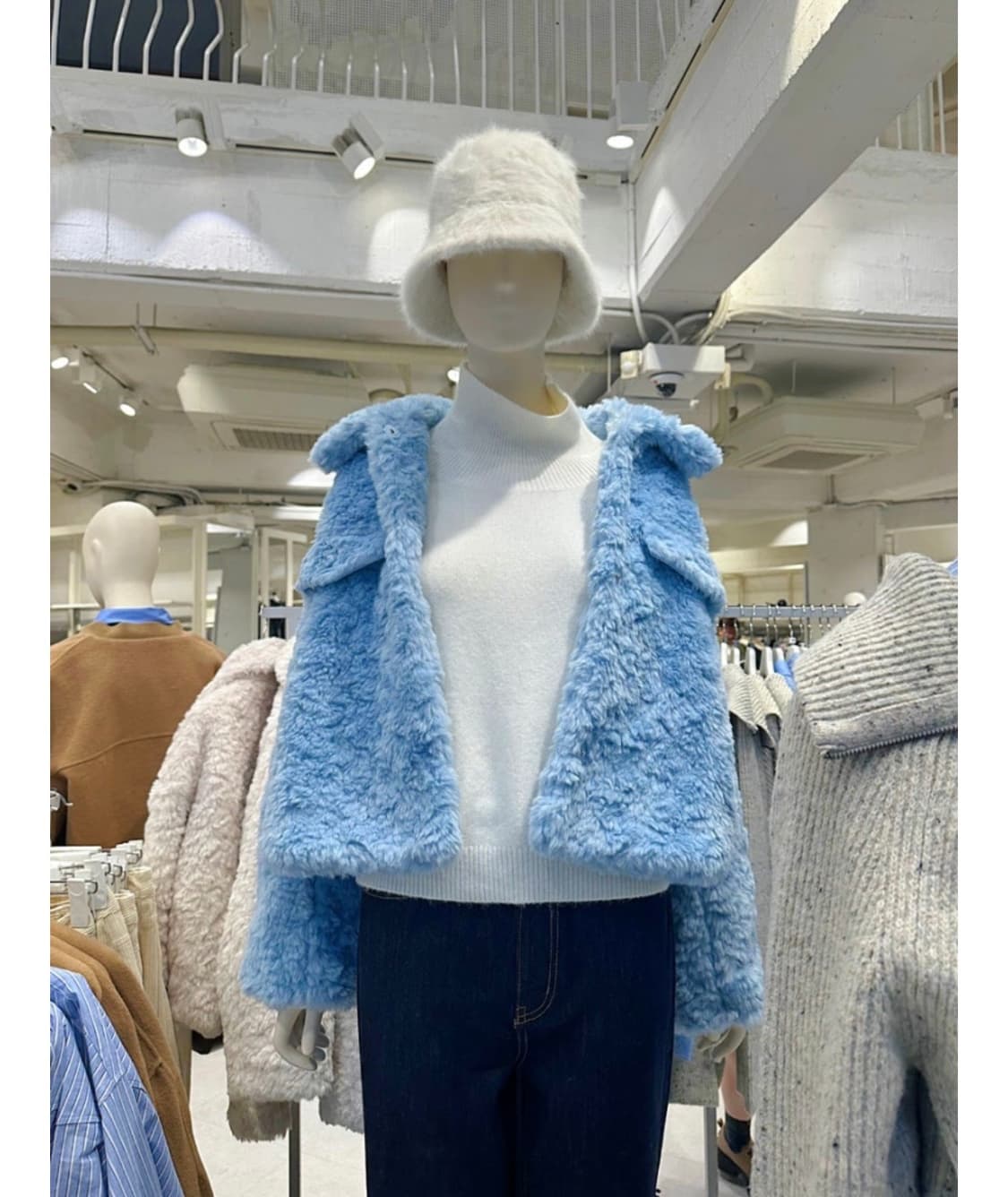 에잇세컨즈 양털자켓 상품이미지1