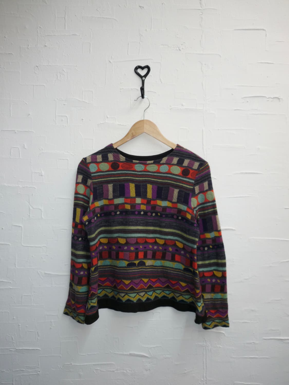 hippie ruffle hem knit 상품이미지4