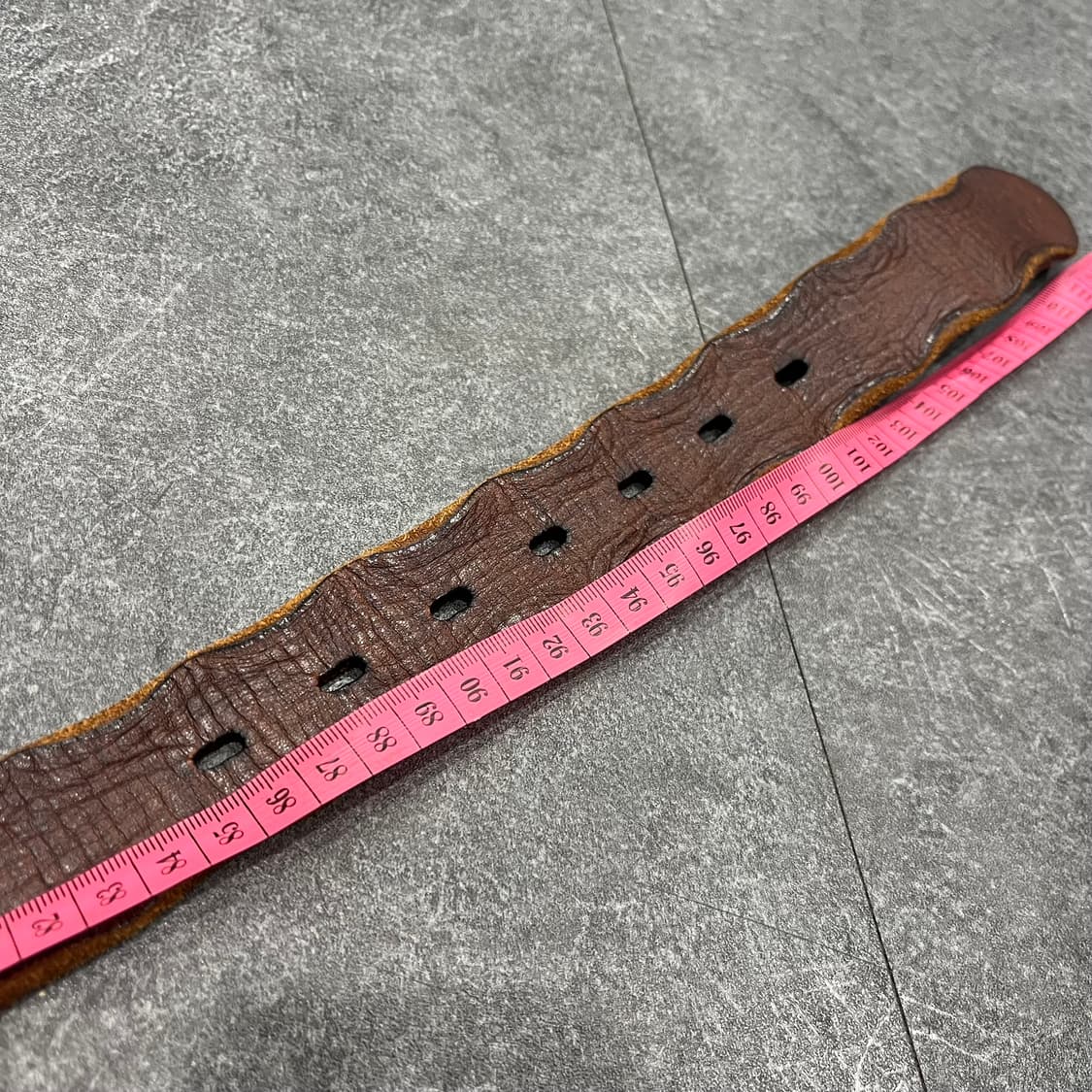 빈티지 소가죽 신주 벨트 상품이미지8