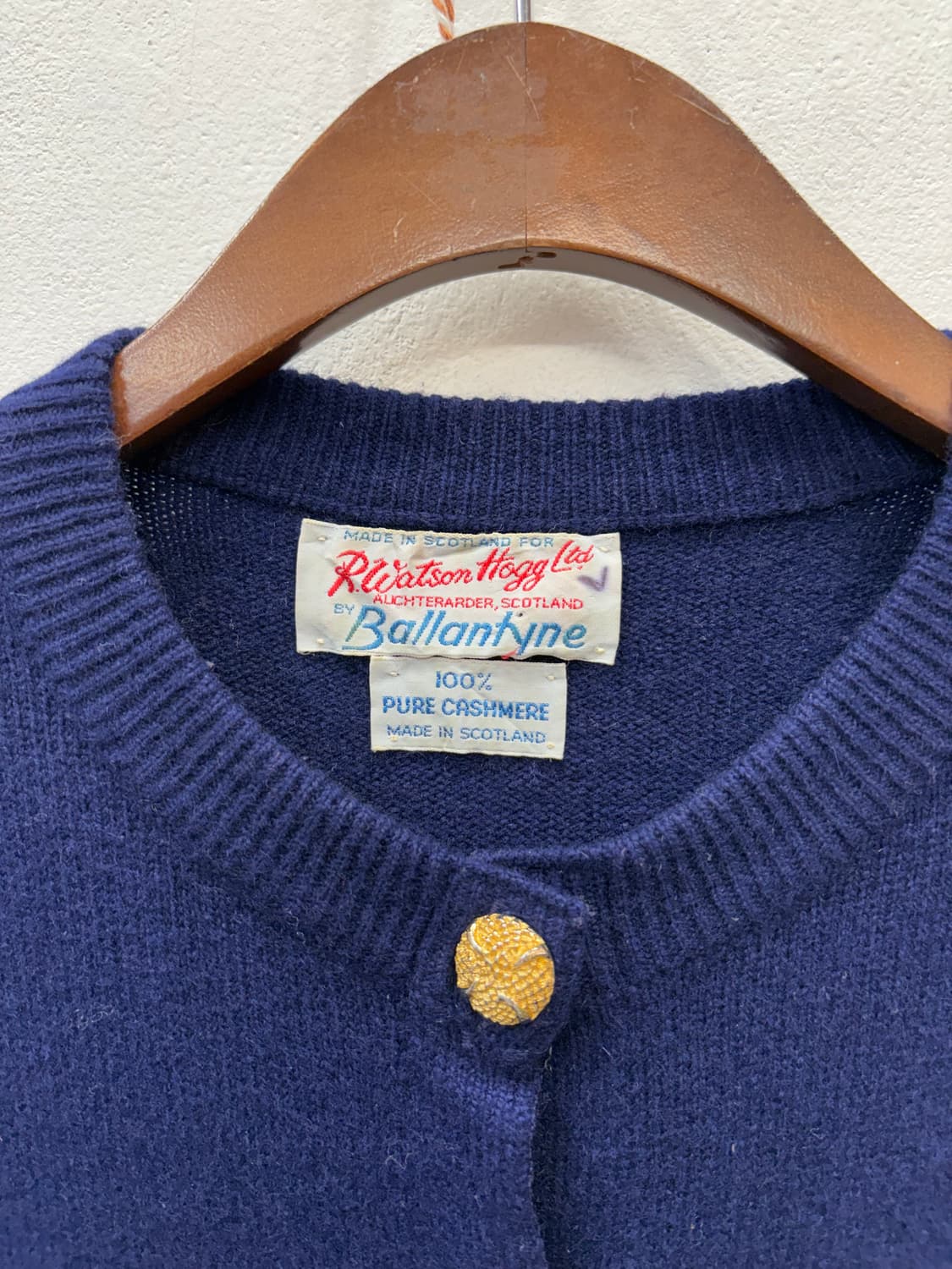 Ballantyne 발렌타인 캐시미어 가디건 상품이미지2