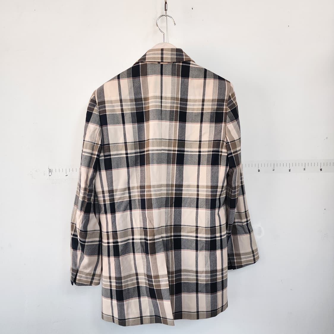 TIME 타임 체크 패턴 자켓 상품이미지5