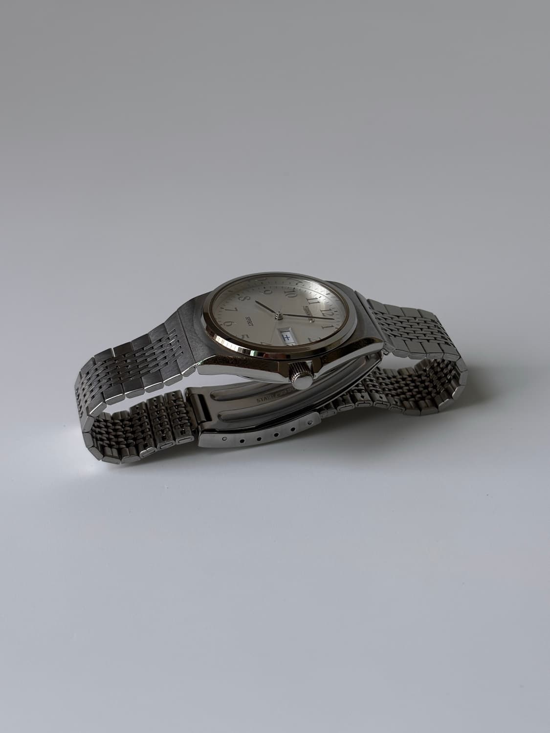 1990s Spirit Arabic Index Silver Quartz 상품이미지4