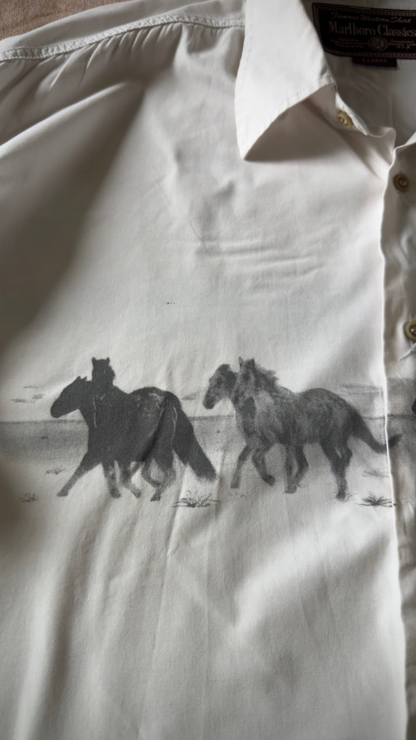 Malboro classic Horses print Shirt 상품이미지4