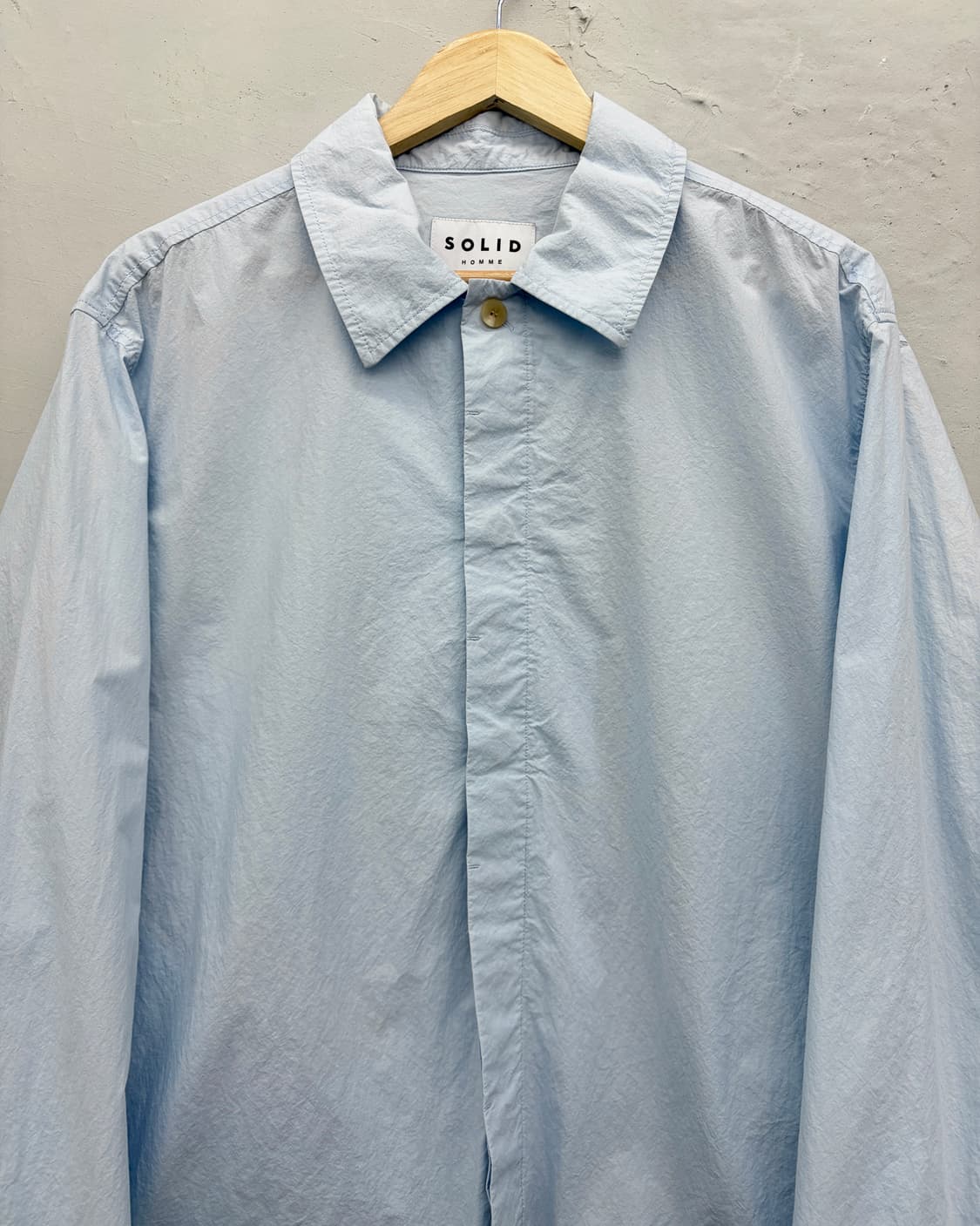 솔리드 옴므 코튼쉘 블루종 자켓 상품이미지2