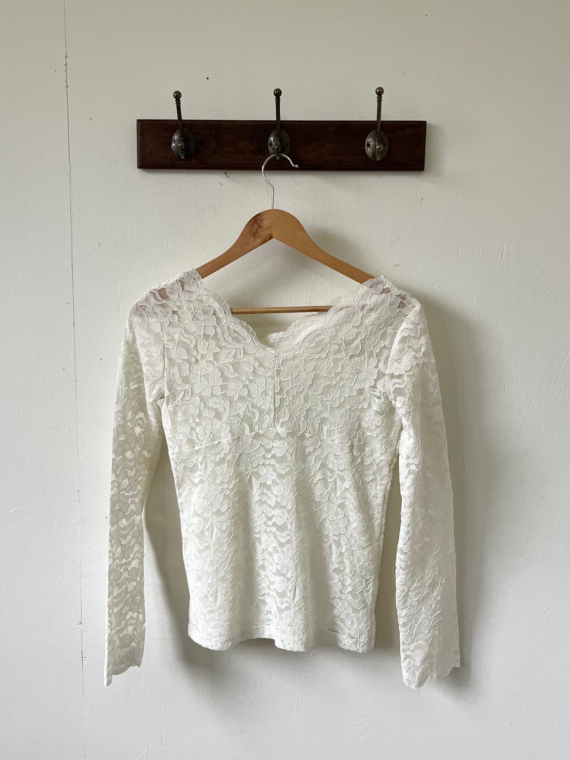 mysty woman 레이스 시스루 탑 상품이미지3