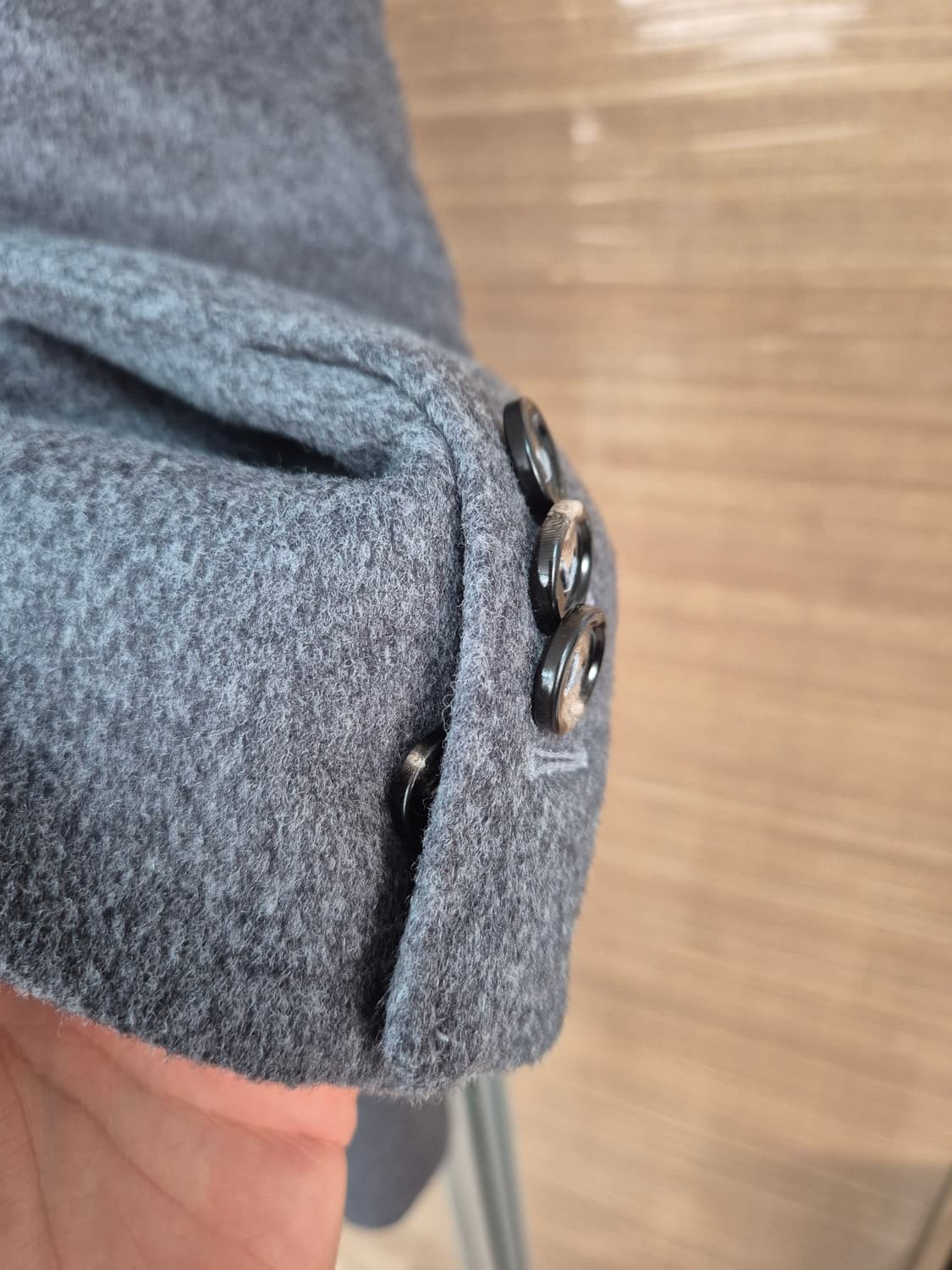 [새상품] 보테가베네타 더블 페이스 울 코트 (50사이즈) 상품이미지7