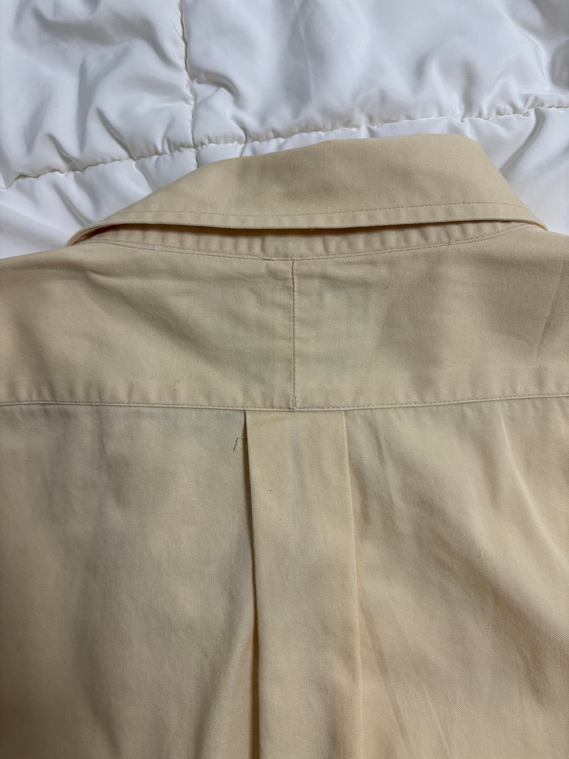 빈티지 폴로 루즈핏 셔츠 옐로우 xxl 상품이미지8