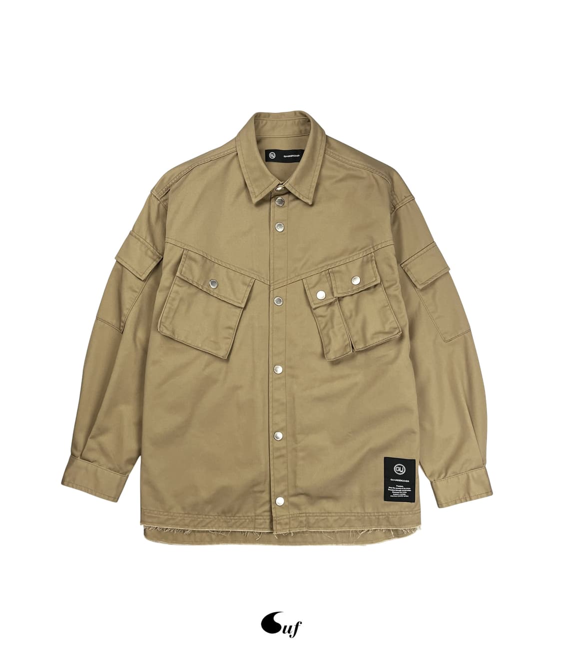 military shirt jacket 상품이미지1