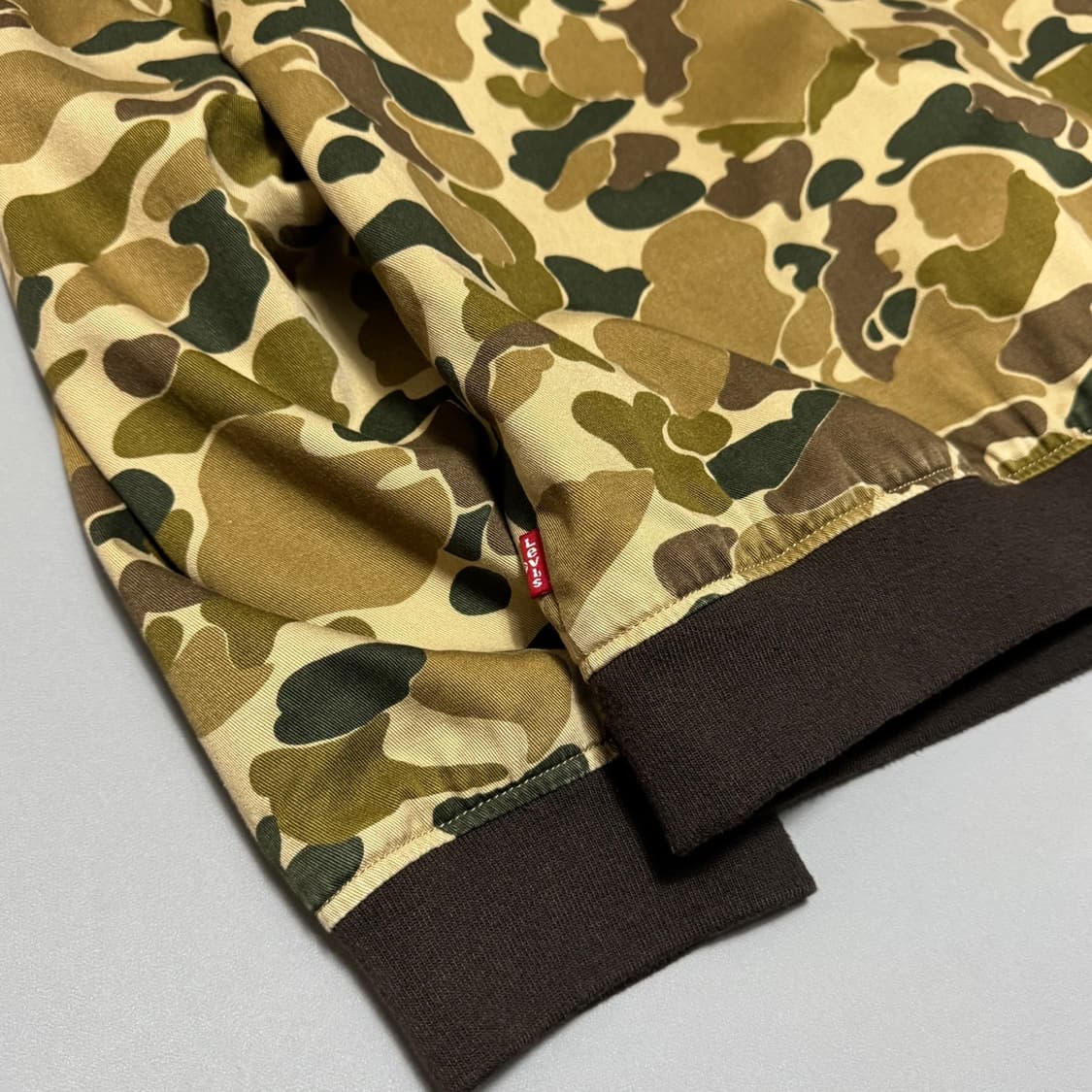 리바이스(Levi's) 카모플라쥬 패턴 코튼 블루종 자켓 상품이미지5