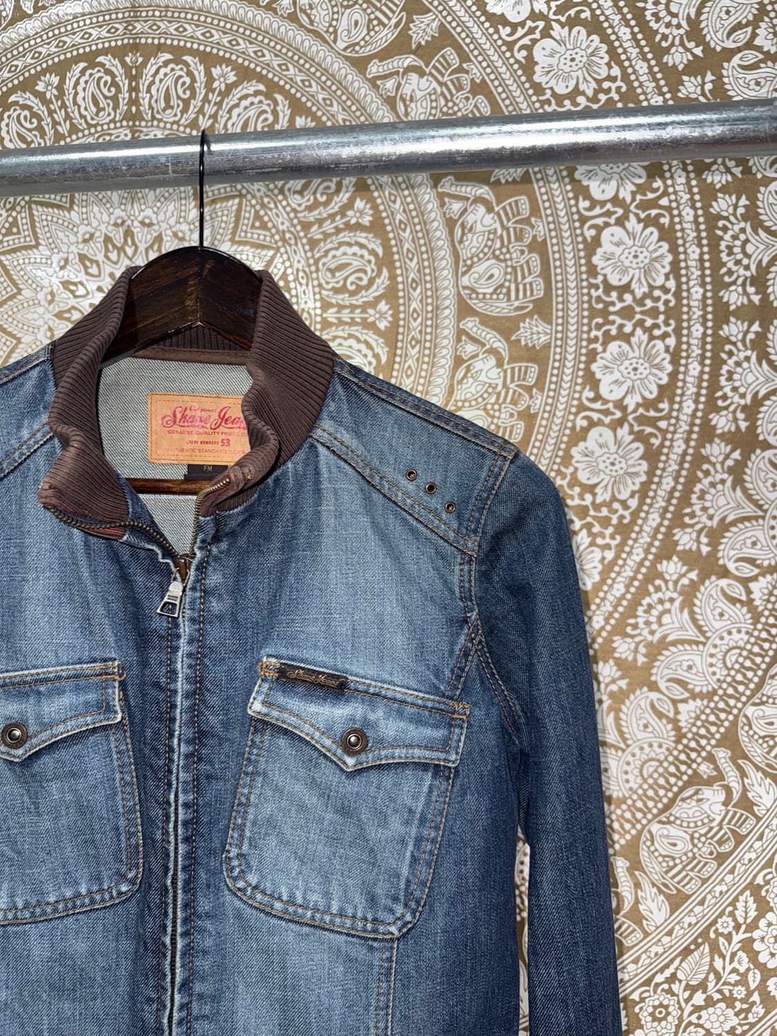 Shane jeans 투포켓 여성 데님 자켓  상품이미지4