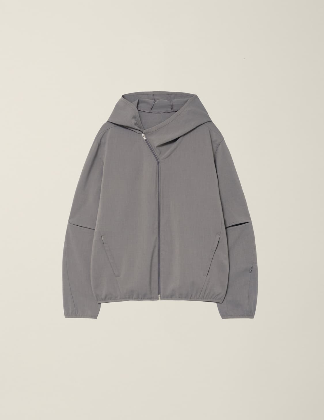 EE 누마레 CUT-OUT SLEEVE HOODED ZIP JACKET  상품이미지1