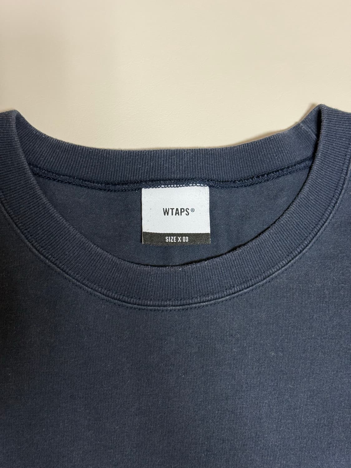 WTAPS 더블탭스 네이비 포켓 긴팔티셔츠 3 상품이미지3