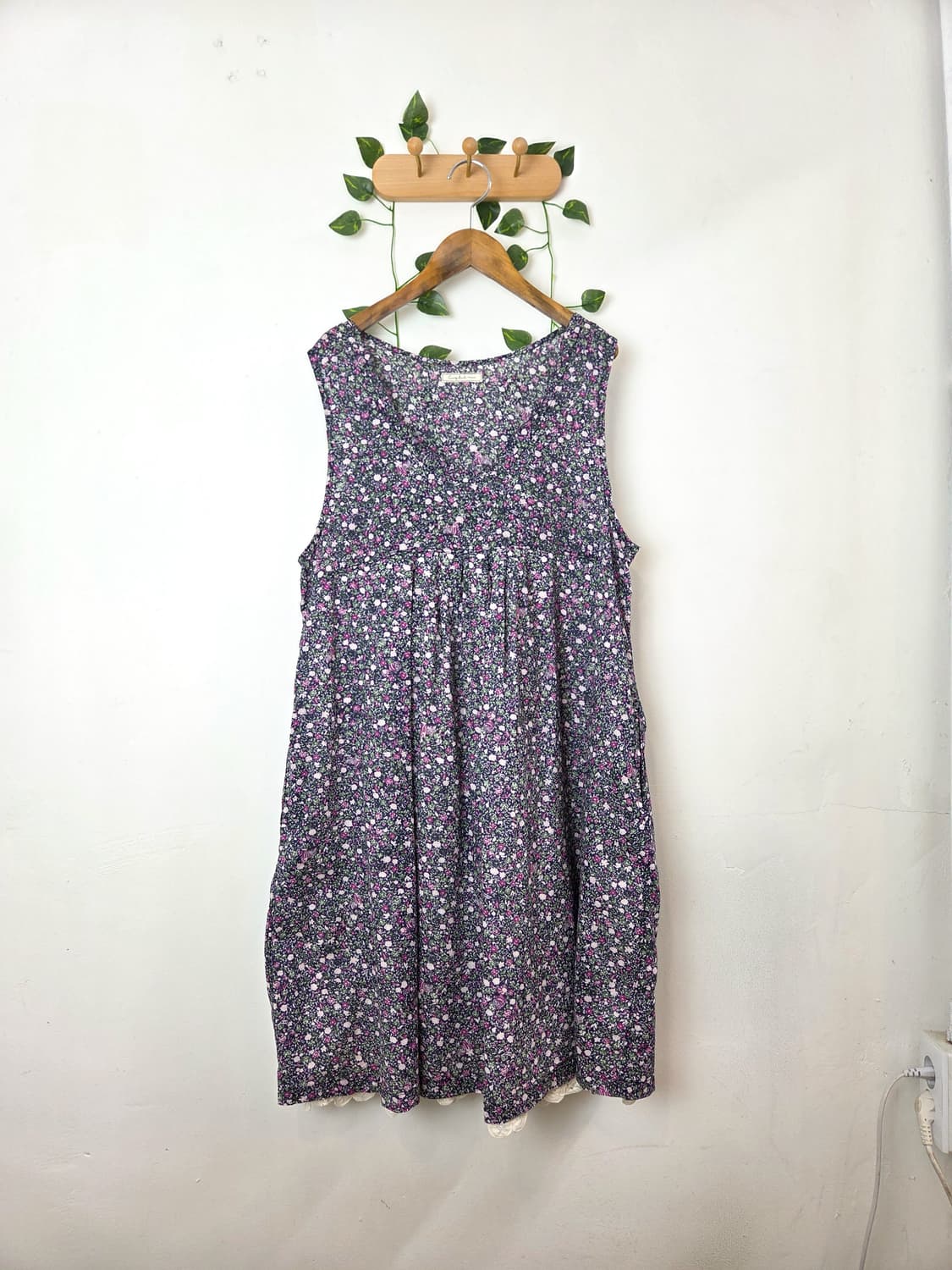 잔꽃 민소매 원피스 상품이미지1