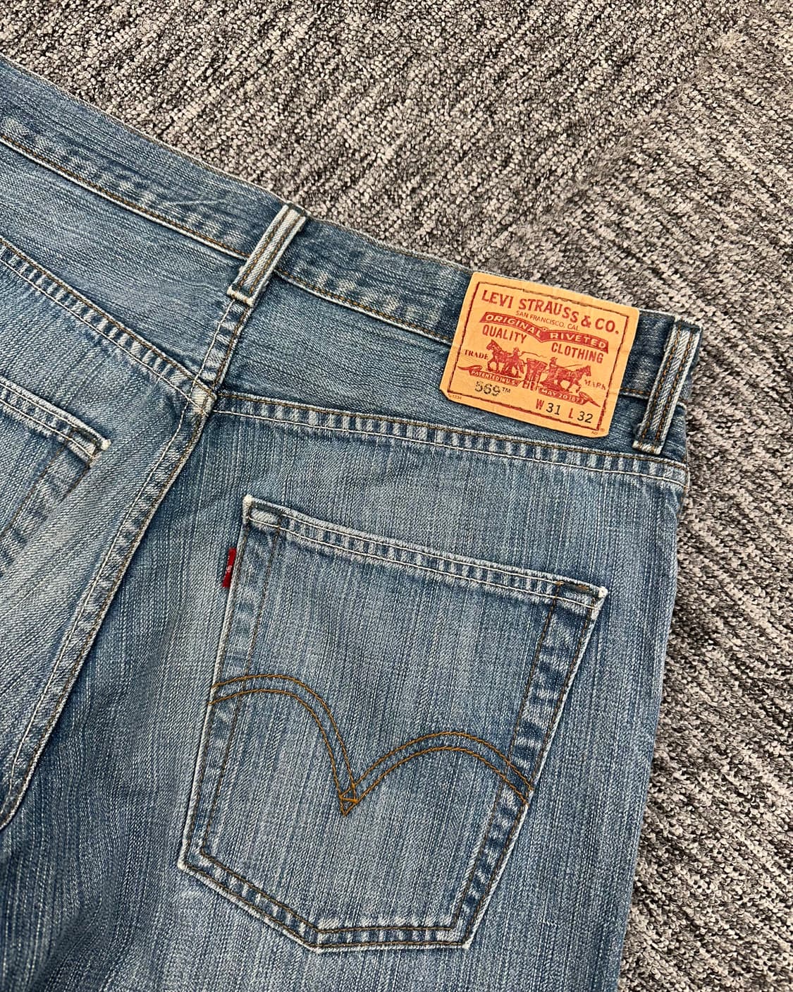 (허단40)00'S 리바이스 569 와이드팬츠-M1255 상품이미지7