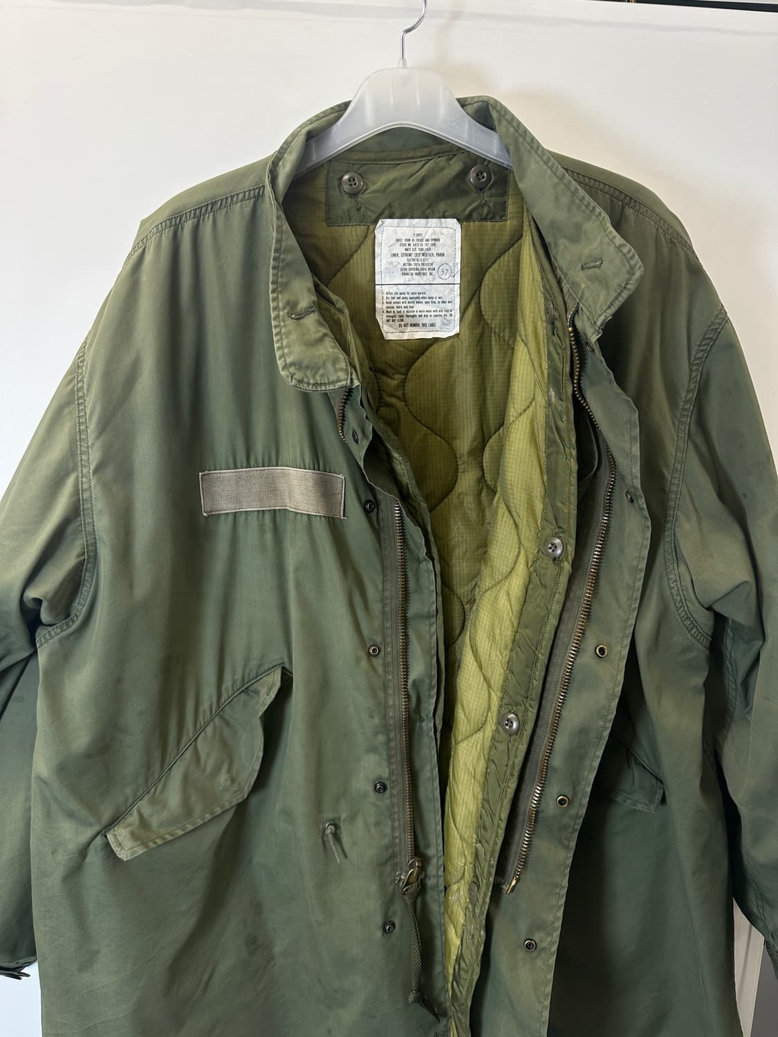 M65 피쉬테일 필드자켓 오리지날 XL 상품이미지4