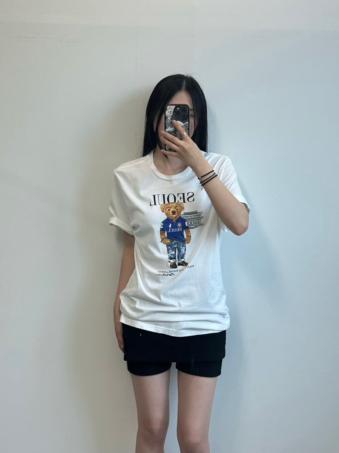 폴로 랄프로렌 베어 서울 화이트 반팔 티셔츠 상품이미지1