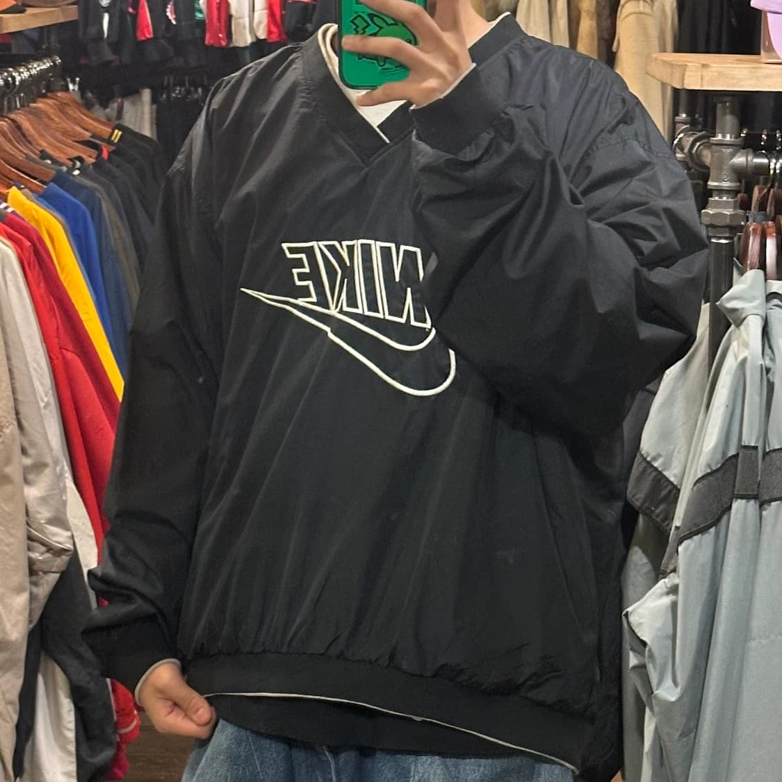 [HI] 나이키 올드스쿨 웜업 블랙 상품이미지3