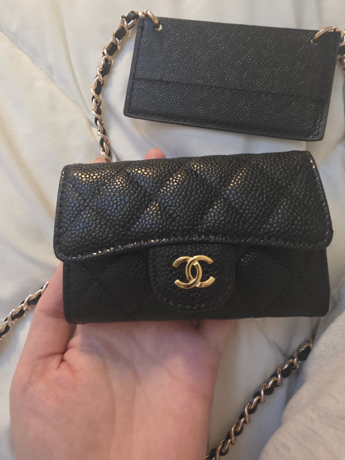 샤넬 카드 지갑 리폼 줄 포함  상품이미지3