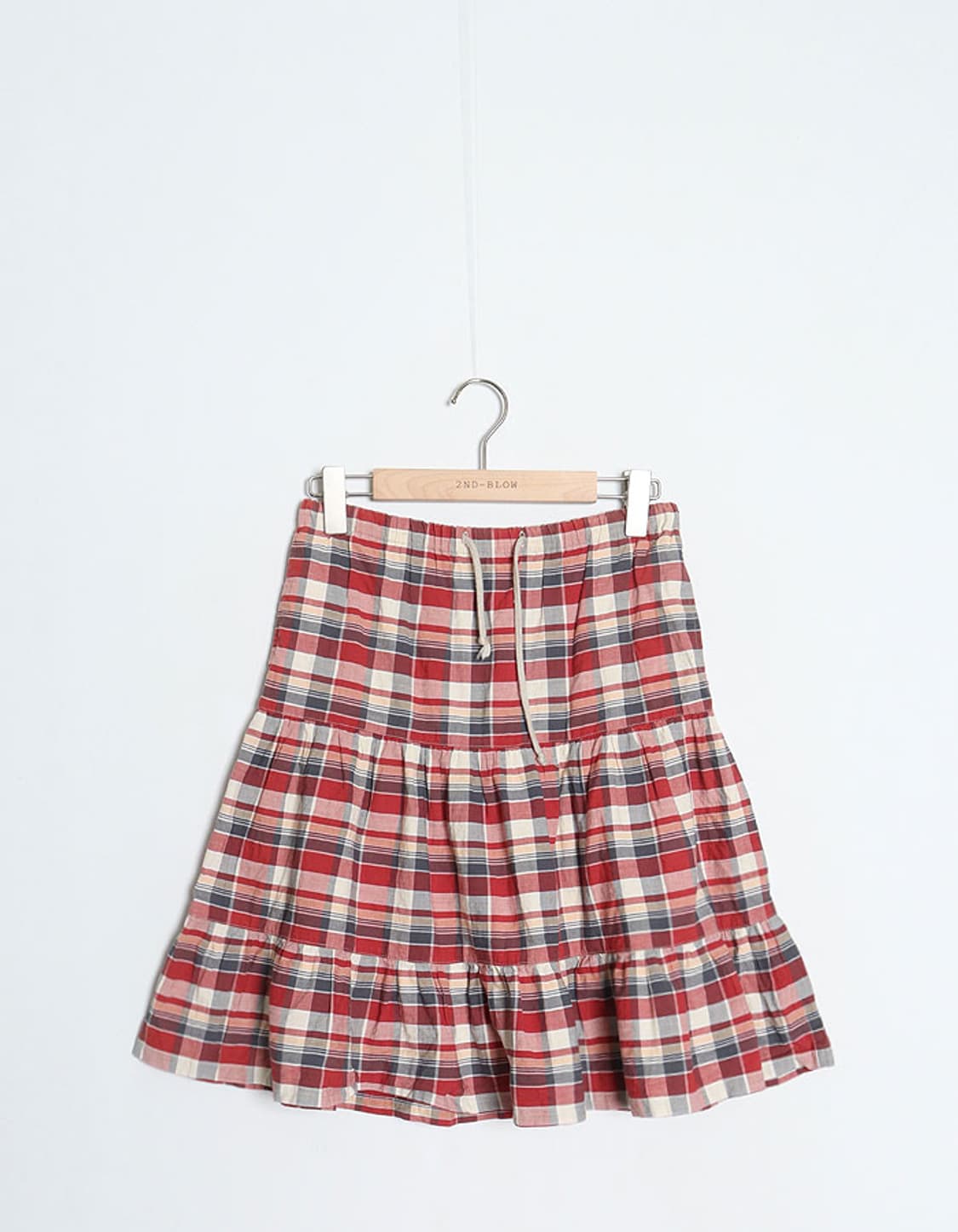 Non Check Tiered Mid Skirt (26) 상품이미지1