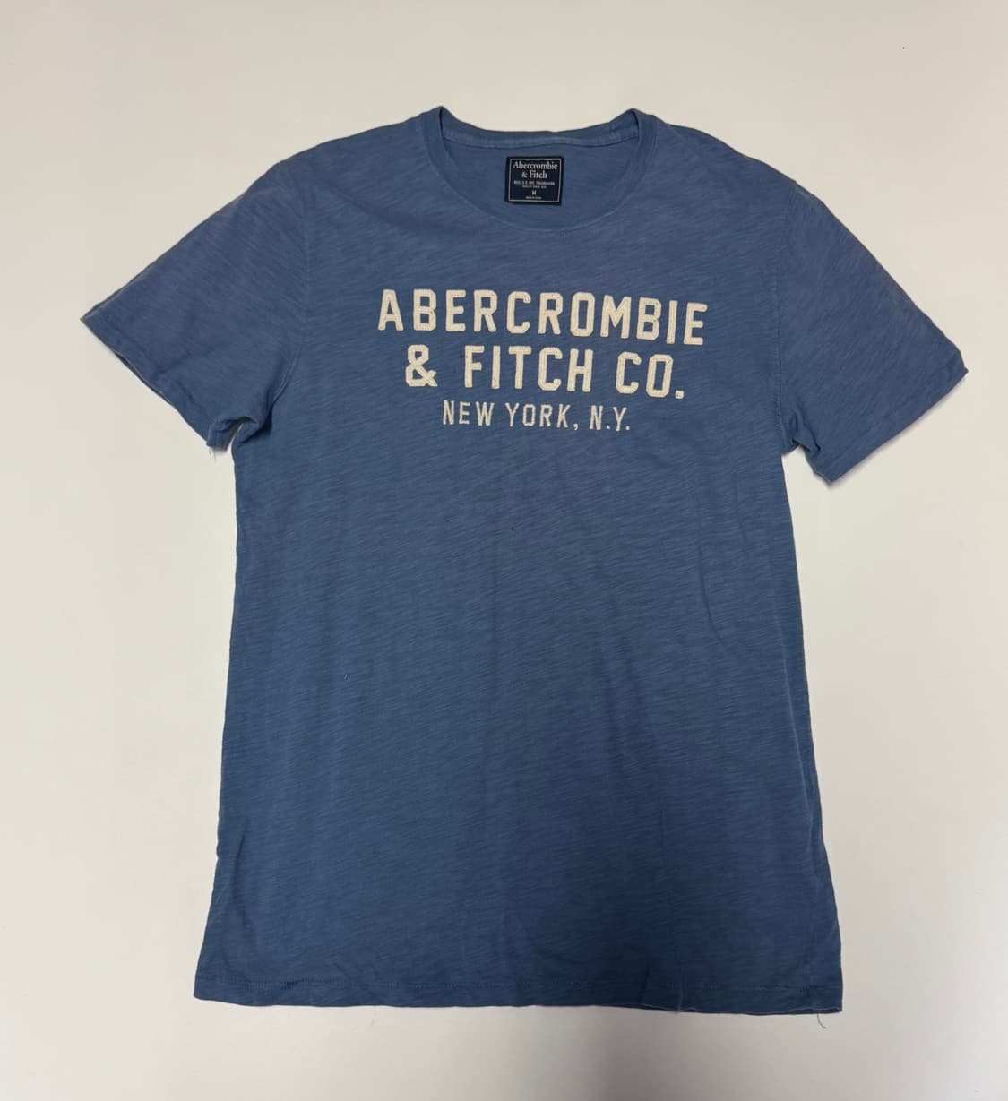 희귀!! 공용 아베크롬비 스펠아웃 반팔 티셔츠 M 상품이미지1