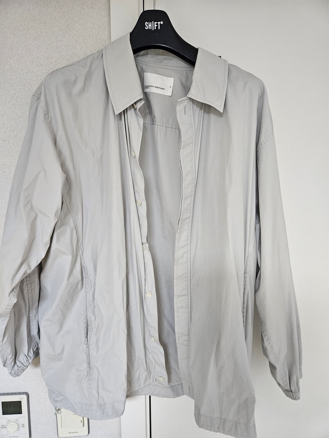 인뎁스리포트 incision 스트링 셔츠 상품이미지1